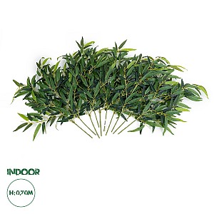 Τεχνητός Κήπος Bamboo Branch Glint® 10 X Τεχνητά Διακοσμητικά Κλαδία Μπαμπού Π60 X Υ70Cm