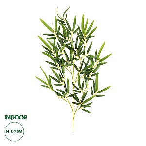 Τεχνητός Κήπος Bamboo Branch Glint® Τεχνητό Διακοσμητικό Κλαδί Μπαμπού Π50 X Υ70Cm