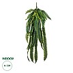 Τεχνητός Κήπος Fern Hanging Branch Glint® Τεχνητό Διακοσμητικό Κρεμαστό Φυτό Φτέρη Υ120Cm