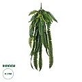 Τεχνητός Κήπος Fern Hanging Branch Glint® Τεχνητό Διακοσμητικό Κρεμαστό Φυτό Φτέρη Υ120Cm