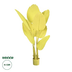 Τεχνητός Κήπος Yellow Strelitzia Glint® Τεχνητό Διακοσμητικό Φυτό Κίτρινη Στερλίτσια Υ120Cm