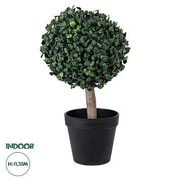 Τεχνητός Κήπος Buxus Glint® Τεχνητό Διακοσμητικό Φυτό Πυξός Υ35Cm