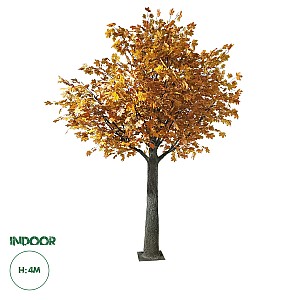 Τεχνητός Κήπος Acer Rubrum Sycamore Tree Glint® Τεχνητό Διακοσμητικό Δέντρο Κόκκινος Σφένδαμος Υ400Cm