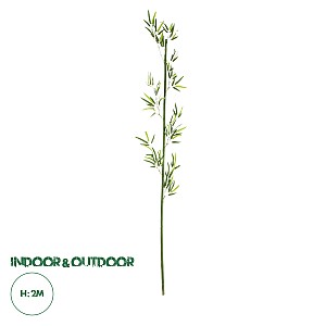 Τεχνητός Κήπος Bamboo Branch Glint® Τεχνητό Διακοσμητικό Κλαδί Μπαμπού Υ200Cm