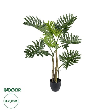 Τεχνητός Κήπος Philodendron Glint® Τεχνητό Διακοσμητικό Φυτό Φυλλόδενδρο Υ90Cm