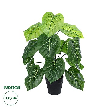 Τεχνητός Κήπος Philodendron Glint® Διακοσμητικό Φυτό Φυλλόδεντρο Υ75Cm