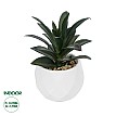 Τεχνητός Κήπος Succulent Aloe Potted Plant Glint® Διακοσμητικό Φυτό Αλόης Φ9 X Υ12Cm