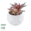 Τεχνητός Κήπος Succulent Aloe Glint® Διακοσμητικό Φυτό Παχύφυτο Αλόη Υ10Cm