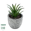 Τεχνητός Κήπος Succulent Aloe Glint® Διακοσμητικό Φυτό Παχύφυτο Αλόη Υ10Cm