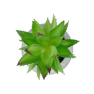 Τεχνητός Κήπος Succulent Aloe Potted Plant Glint® Διακοσμητικό Φυτό Αλόη Φ10 X Υ15Cm