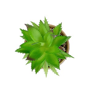 Τεχνητός Κήπος Succulent Aloe Potted Plant Glint® Διακοσμητικό Φυτό Αλόη Φ12 X Υ16Cm