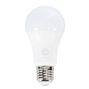 Glint® Λάμπα Led E27 A60 Γλόμπος 15W 1500Lm 260° Ac 220-240V Ip20 Φ6 X Υ11.9Cm Ψυχρό Λευκό 6000K Dimmable