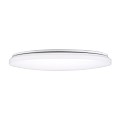 Ava Glint® Πλαφονιέρα Οροφής Led Cct 76W 8372Lm 120° Ac 220-240V - Εναλλαγή Φωτισμού Μέσω Τηλεχειριστηρίου All In One Ψυχρό Λευκό 6000K+Φυσικό Λευκό 4500K+Θερμό Λευκό 2700K Dimmable Φ48Cm - Λευκό