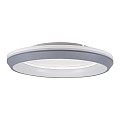 Melina Glint® Πλαφονιέρα Οροφής Κύκλος Led Cct 55W 6376Lm 120° Ac 220-240V - Εναλλαγή Φωτισμού Μέσω Τηλεχειριστηρίου All In One Ψυχρό Λευκό 6000K+Φυσικό Λευκό 4500K+Θερμό Λευκό 2700K Dimmable Φ48Cm - Ανθρακί