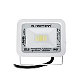 Atlas Glint® Επαγγελματικός Προβολέας Led 20W 2500Lm 120° Ac 220-240V - Αδιάβροχος Ip67 - Μ12 X Π2.5 X Υ9.5Cm - Λευκό - Ψυχρό Λευκό 6000K - Lumileds Chips - Tüv Rheinland Certified