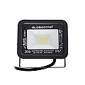 Atlas Glint® Επαγγελματικός Προβολέας Led 20W 2400Lm 120° Ac 220-240V - Αδιάβροχος Ip67 - Μ12 X Π2.5 X Υ9.5Cm - Μαύρο - Φυσικό Λευκό 4500K - Lumileds Chips - Tüv Rheinland Certified