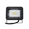 Atlas Glint® Επαγγελματικός Προβολέας Led 20W 2300Lm 120° Ac 220-240V - Αδιάβροχος Ip67 - Μ12 X Π2.5 X Υ9.5Cm - Μαύρο - Θερμό Λευκό 2700K - Lumileds Chips - Tüv Rheinland Certified