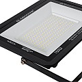 Atlas Glint® Επαγγελματικός Προβολέας Led 150W 18000Lm 120° Ac 220-240V - Αδιάβροχος Ip67 - Μ32 X Π4 X Υ23Cm - Μαύρο - Φυσικό Λευκό 4500K - Lumileds Chips - Tüv Rheinland Certified