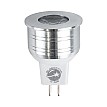 Glint® Σποτ Led Gu5.3 Mr11 4W 240Lm 35° Dc 12-24V Ip20 Φ3.5 X Υ5Cm Κόκκινο