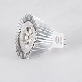 Glint® Σποτ Led Gu5.3 Mr16 3W 300Lm 30° Dc 12V Ip20 Φ5 X Υ5.2Cm Ψυχρό Λευκό 6000K