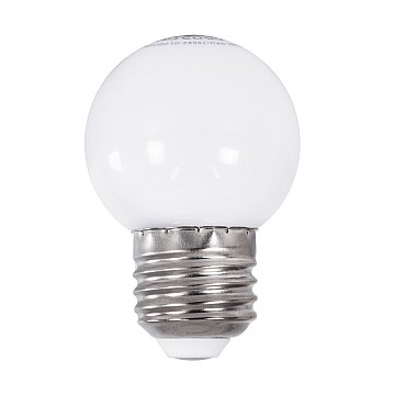 Glint® Λάμπα Led E27 G45 Γλομπάκι 3W 255Lm 260° Ac 220-240V Ip20 Φ4.5 X Υ6.9Cm Φυσικό Λευκό 4500K