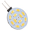 Glint® Λάμπα G4 Led Smd 5630 4.5W 405Lm 120° Dc 12-24V Side Pin Θερμό Λευκό 3000K