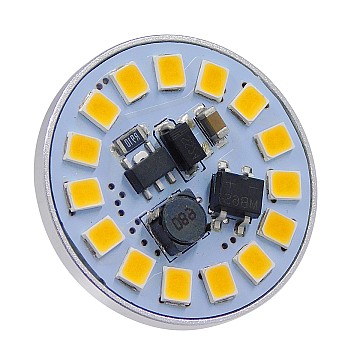 Glint® Λάμπα G4 Led Smd 2835 3W 300Lm 120° Dc 12-24V Back Pin Θερμό Λευκό 3000K Dimmable