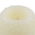 Candle Glint® Διακοσμητικό Realistic Κερί Με Led Εφέ Κινούμενης Φλόγας - Μπαταρίας 3 X Lr1130 Θερμό Λευκό 2700K Μπεζ D6 X H5Cm