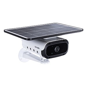 Glint® Αυτόνομη Ηλιακή Camera 1080P 2Mp Wifi 150° Μπαταρία 3200Mah Φωτοβολταϊκό Πάνελ Διπλή Κατέυθυνση Ομιλίας Αδιάβροχη Ip66 Ψυχρό Λευκό 6000K - Λευκό