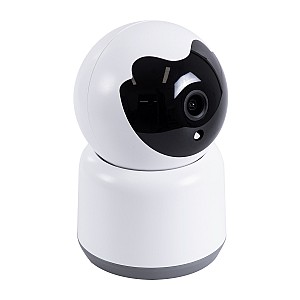 Glint® Table Camera Wifi Hd 1080P 3Mp 350° Two Way Audio & Motion Detection - Επιτραπέζια Κάμερα Wifi Hd 1080P 350° Διπλή Κατέυθυνση Ομιλίας Με Ανιχνευτή Κίνησης - Following Face Auto Tracking - Λευκό