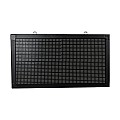 Display Glint® Led Scrolling Display 64X32Cm - Κυλιόμενη Ψηφιακή Πινακίδα / Επιγραφή Διπλής Όψης P10 Led Smd Ac 220-240V - Λειτουργία Μέσω Wi-Fi Με Εφαρμογή App - Αισθήτηρας Θερμοκρασίας Και Υγρασίας - Αδιάβροχο Ip65 - Μ70 X Π11 X Υ38.5Cm - Κόκκινο - 1 Χρ