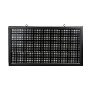 Display Glint® Led Scrolling Display 96X48Cm - Κυλιόμενη Ψηφιακή Πινακίδα / Επιγραφή Μονής Όψης P10 Led Smd Ac 220-240V - Λειτουργία Μέσω Wi-Fi Με Εφαρμογή App - Αισθήτηρας Θερμοκρασίας Και Υγρασίας - Αδιάβροχο Ip65 - Μ104 X Π9 X Υ56Cm - Κόκκινο - 1 Χρόνο