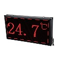 Display Glint® Led Scrolling Display 96X48Cm - Κυλιόμενη Ψηφιακή Πινακίδα / Επιγραφή Διπλής Όψης P10 Led Smd Ac 220-240V - Λειτουργία Μέσω Wi-Fi Με Εφαρμογή App - Αισθήτηρας Θερμοκρασίας Και Υγρασίας - Αδιάβροχο Ip65 - Μ102 X Π11 X Υ54.5Cm - Κόκκινο - 1 Χ