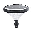 Solarios Glint® Professional Led Solar Urban Park Light Αυτόνομο Ηλιακό Φωτιστικό Πλατείας - Πάρκου - Κήπου 40W 550Lm 120° Με Ενσωματωμένο Φωτοβολταϊκό Panel 6V 12W & Επαναφορτιζόμενη Μπαταρία Li-Ion 3.2V 15000Mah Με Αισθητήρα Ημέρας-Νύχτας - Αδιάβροχ