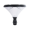 Solarios Glint® Professional Led Solar Urban Park Light Αυτόνομο Ηλιακό Φωτιστικό Πλατείας - Πάρκου - Κήπου 40W 550Lm 120° Με Ενσωματωμένο Φωτοβολταϊκό Panel 6V 12W & Επαναφορτιζόμενη Μπαταρία Li-Ion 3.2V 15000Mah Με Αισθητήρα Ημέρας-Νύχτας - Αδιάβροχ