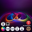 GLOBOSTAR® NEONIO-B  Ψηφιακή Pixel Addressable Ταινία Neon Flex LED 14.4W/m 864lm/m 90° DC 12V Αδιάβροχο IP65 60 x SMD5050 Chip/m 20 x Pixel/m Πολύχρωμο RGB Dimmable SPI/TTL Protocol IC SM16703P/WS2811/WS2812 - Sanan SMD Chip - Μ1000 x Π3 x Υ2cm - Ρολό 10