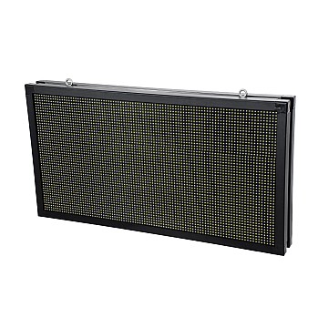 Display Glint® Led Scrolling Display 96X48Cm - Κυλιόμενη Ψηφιακή Πινακίδα / Επιγραφή Διπλής Όψης P10 Led Smd Ac 220-240V - Λειτουργία Μέσω Wi-Fi Με Εφαρμογή App - Αισθήτηρας Θερμοκρασίας Και Υγρασίας - Αδιάβροχο Ip65 - Μ102 X Π11 X Υ54.5Cm - Ψυχρό Λευκό 6