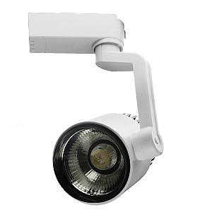 Glint® Διφασικό Bridgelux Cob Led Φωτιστικό Σποτ Ράγας 15W 230V 1650Lm 24° Φυσικό Λευκό 4500K