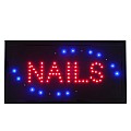 Φωτιστικό Led Σήμανσης Nails Με Διακόπτη On/Off Και Πρίζα 230V 48X2X25Cm Glint®