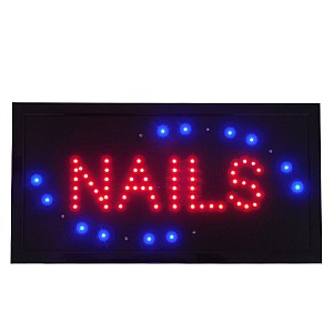 Φωτιστικό Led Σήμανσης Nails Με Διακόπτη On/Off Και Πρίζα 230V 48X2X25Cm Glint®