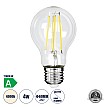 Glint® Λάμπα Led Long Filament E27 A60 Γλόμπος 4W 840Lm 360° Ac 220-240V Ip20 Φ6 X Υ11Cm Φυσικό Λευκό 4000K Με Διάφανο Γυαλί - Pro Series 210Lm/W - A Ενεργειακή Κλάση