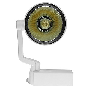 Globostar Glint® Μονοφασικό Bridgelux Cob Led Φωτιστικό Σποτ Ράγας 20W 230V 3000Lm 24° Θερμό Λευκό 3000K