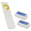 Ασύρματο LED Dimmer με Χειριστήριο Αφής 2.4G RF CCT 2 Χρωμάτων για Δυο Groups 12v (288w) - 24v (576w) DC
