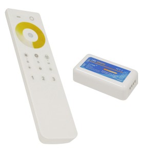 Ασύρματο LED Dimmer με Χειριστήριο Αφής 2.4G RF CCT 2 Χρωμάτων για Ένα Group 12v (144w) - 24v (288w) DC