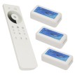 Ασύρματο LED Dimmer με Χειριστήριο Αφής 2.4G RF για Τρία Groups 12v (432w) - 24v (864w) DC