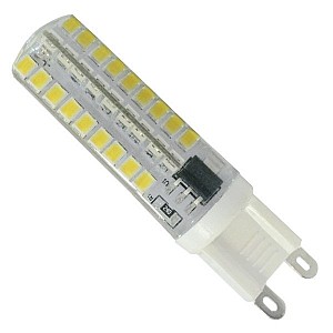 Glint® Λάμπα G9 Led Smd 2835 5.5W 530Lm 320° Ac 230V Σιλικόνης Dimmable Ψυχρό Λευκό 6000K