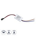 GLOBOSTAR® CCVOLT  Τροφοδοτικό/Μετασχηματιστής SELV 3W 0.27A DC 7-11V - από AC 220-240V σε DC 7-11V IP20 - Μ4.5 x Π3 x Υ2.5cm