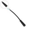 GLOBOSTAR® CONNECTOR  2 Pin Σύνδεσμος Τροφοδοσίας για Wall Washers & Προβολείς με Είσοδο 2 x 0.25mm2 & Έξοδο 1 x Αρσενικό Βύσμα Αδιάβροχο IP65 - Μαύρο - Μ20 x Π1.5 x Υ1.5cm
