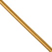 GLOBOSTAR® DECOCABLE  Υφασμάτινο Καλώδιο 2 x 0.75mm² IP20 - Χρυσό - Μ100 x Π0.6 x Υ0.6cm