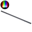 GLOBOSTAR® DIGIBAR  Ψηφιακή Pixel Addressable Facade Μπάρα LED 12W 600lm 45° DC 24V Αδιάβροχο IP65 8 x Pixel Πολύχρωμο RGB Dimmable DMX512 SPI/TTL Protocol IC UCS512C4 - Bridgelux SMD Chip - Γκρι Ανθρακί - Μ100 x Π3.5 x Υ3.2cm